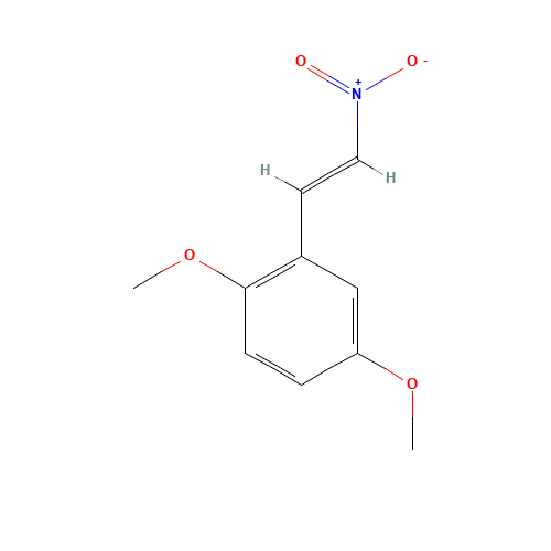 40276-11-7 2,5-DIMETHOXY-BETA-NITROSTYRENE chemical structure