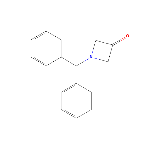 40320-60-3 1-BENZHYDRYLAZETIDIN-3-ONE chemical structure