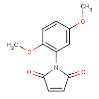 40783-24-2 1-(2,5-DIMETHOXY-PHENYL)-PYRROLE-2,5-DIONE chemical structure