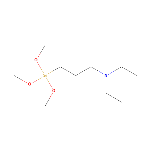 41051-80-3 (N,N-Diethyl-3-aminopropyl)trimethoxysilane chemical structure