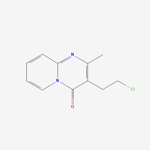 41078-70-0 3-(2-Chloroethyl)-2-methylpyrido[1,2-a]pyrimidin-4-one chemical structure