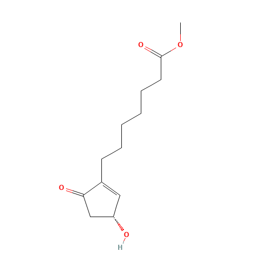 41138-61-8 METHYL (R)-(+)-3-HYDROXY-5-OXO-1-CYCLOPENTENE-1-HEPTANOATE chemical structure