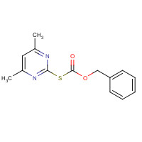 42116-21-2 Benzyl-4,6-dimethyl-pyrimidine-2-thio formate chemical structure