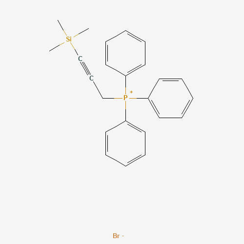 42134-49-6 (3-TRIMETHYLSILYL-2-PROPYNYL)TRIPHENYLPHOSPHONIUM BROMIDE chemical structure