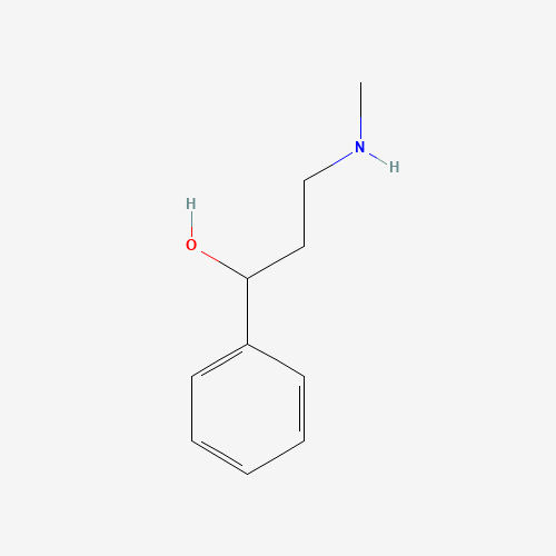 42142-52-9 3-Hydroxy-N-methyl-3-phenyl-propylamine chemical structure