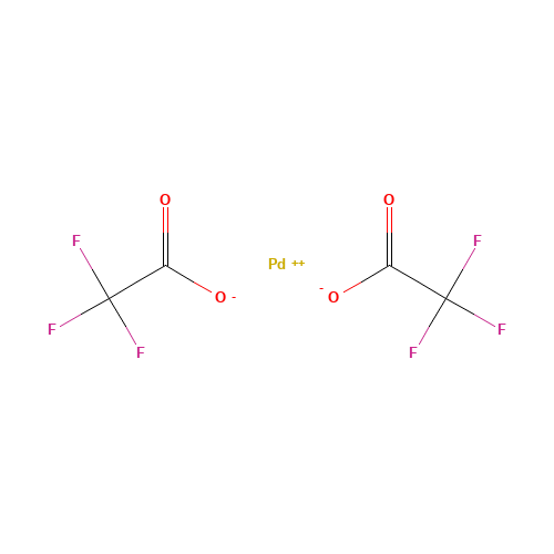 42196-31-6 PALLADIUM(II) TRIFLUOROACETATE chemical structure