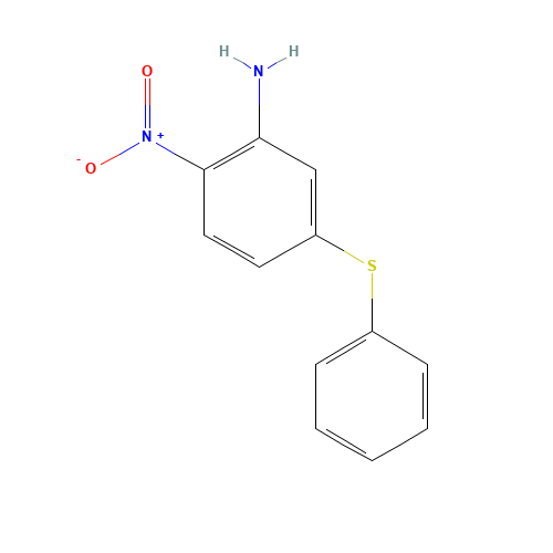 43156-47-4 2-Nitro-5-(phenylthio)aniline chemical structure