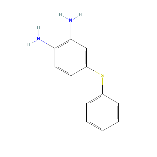 43156-48-5 5-PHENYLTHIO-1,2-DIAMINOBENZENE chemical structure