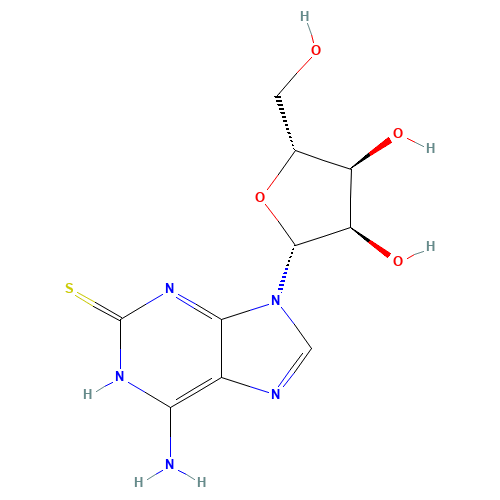 43157-50-2 2-THIOADENOSINE chemical structure