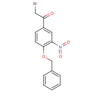 43229-01-2 2-Bromo-4'-Benzyloxy-3'-nitroacetophenone chemical structure