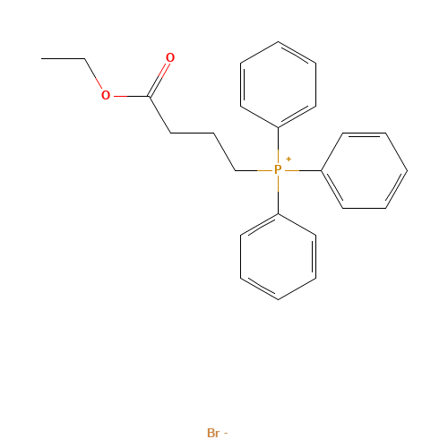 50479-11-3 [3-(ETHOXYCARBONYL)PROPYL]TRIPHENYLPHOSPHONIUM BROMIDE chemical structure