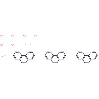 50525-27-4 TRIS(2,2'-BIPYRIDYL)RUTHENIUM(II) CHLORIDE HEXAHYDRATE chemical structure