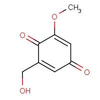 50827-57-1 2-HYDROXYMETHYL-6-METHOXY-1,4-BENZOQUINONE chemical structure