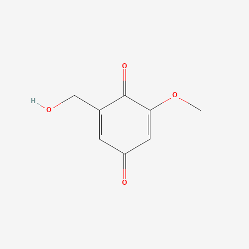 50827-57-1 2-HYDROXYMETHYL-6-METHOXY-1,4-BENZOQUINONE chemical structure
