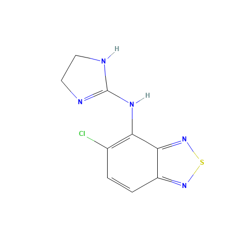 51322-75-9 Tizanidine chemical structure