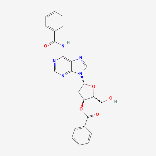 51549-54-3 N6,3'-O-DIBENZOYL-2'-DEOXYADENOSINE chemical structure