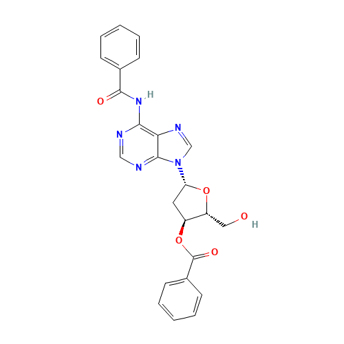 51549-54-3 N6,3'-O-DIBENZOYL-2'-DEOXYADENOSINE chemical structure