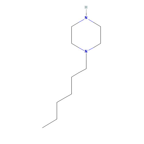 51619-55-7 1-(1-HEXYL)-PIPERAZINE chemical structure