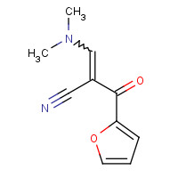 52200-21-2 2-[(DIMETHYLAMINO)METHYLENE]-3-(2-FURYL)-3-OXO-PROPANENITRILE chemical structure