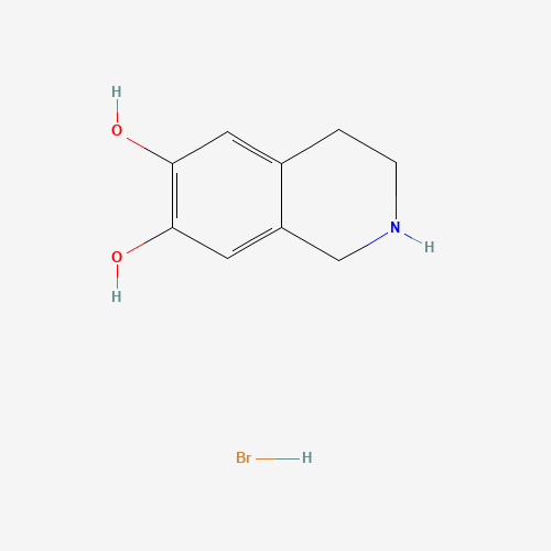 52768-23-7 1,2,3,4-TETRAHYDRO-6,7-ISOQUINOLINEDIOL HYDROBROMIDE chemical structure