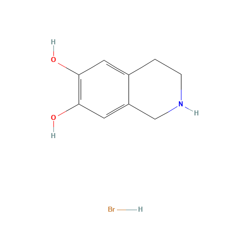 52768-23-7 1,2,3,4-TETRAHYDRO-6,7-ISOQUINOLINEDIOL HYDROBROMIDE chemical structure