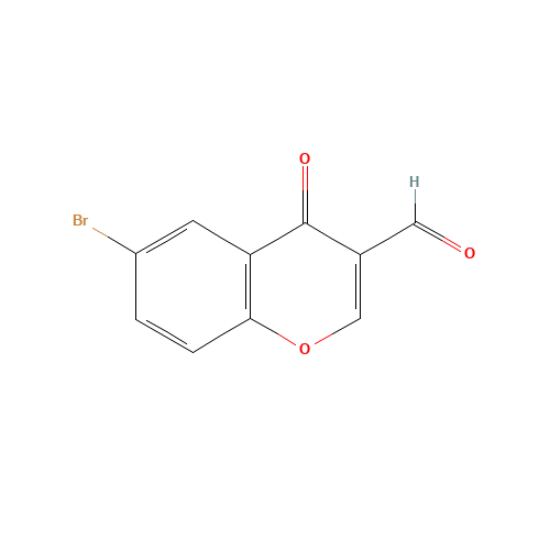 52817-12-6 6-BROMO-3-FORMYLCHROMONE chemical structure