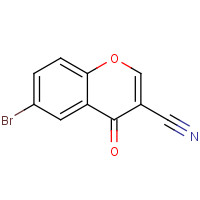 52817-13-7 6-BROMO-3-CYANOCHROMONE chemical structure