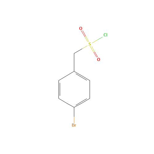 53531-69-4 4-BROMOBENZYLSULFONYL CHLORIDE chemical structure