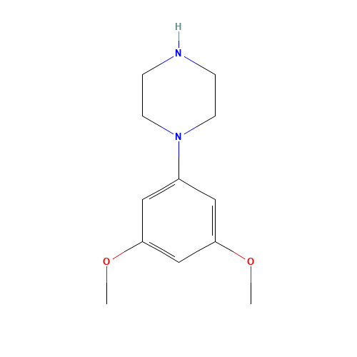 53557-93-0 1-(3,5-DIMETHOXYPHENYL)PIPERAZINE chemical structure