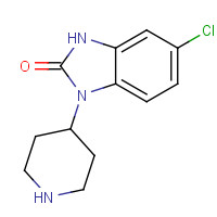 53786-28-0 5-Chloro-1-(4-piperidyl)-2-benzimidazolinone chemical structure