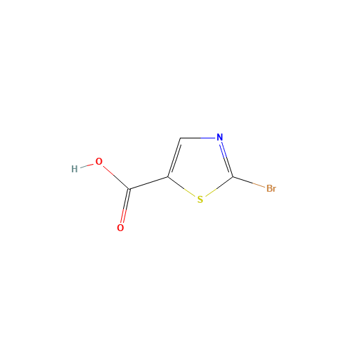 54045-76-0 2-Bromo-5-thiazolecarboxylic acid chemical structure