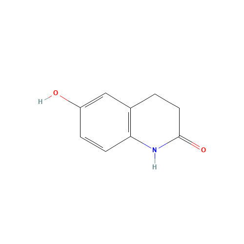 54197-66-9 6-Hydroxy-2(1H)-3,4-dihydroquinolinone chemical structure