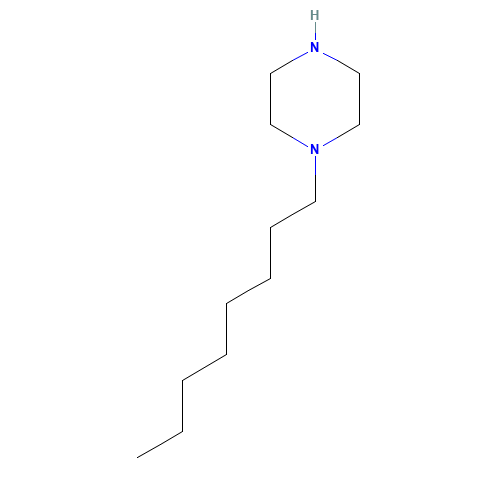 54256-45-0 1-OCTYLPIPERAZINE chemical structure