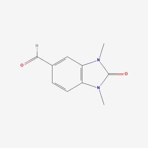 55241-49-1 1,3-DIMETHYL-2-OXO-2,3-DIHYDRO-1H-BENZIMIDAZOLE-5-CARBALDEHYDE chemical structure