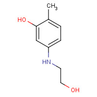 55302-96-0 5-[(2-Hydroxyethyl)amino]-o-cresol chemical structure