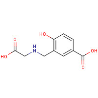 55739-39-4 3-(CARBOXYMETHYLAMINOMETHYL)-4-HYDROXYBENZOIC ACID chemical structure