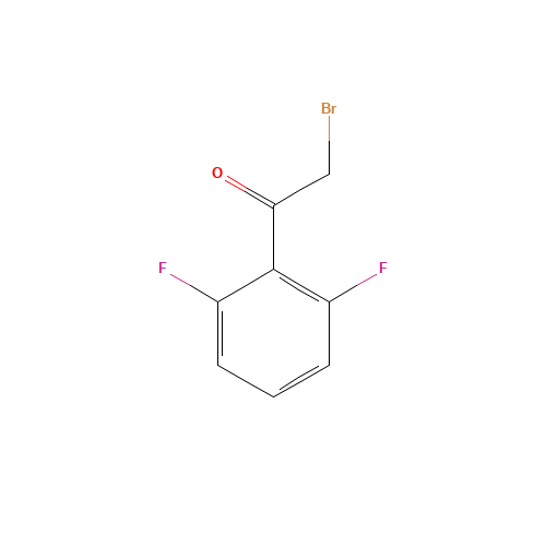 56159-89-8 2',6'-Difluorophenacyl bromide chemical structure