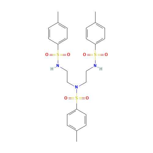 56187-04-3 N,N',N''-TRITOSYLDIETHYLENETRIAMINE chemical structure