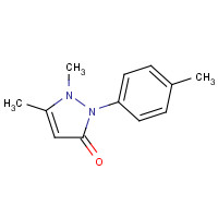 56430-08-1 2,3-DIMETHYL-1-(4-METHYLPHENYL)-3-PYRAZOLIN-5-ONE chemical structure