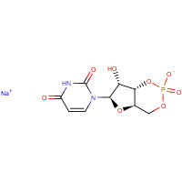 56632-58-7 URIDINE-3',5'-CYCLIC MONOPHOSPHATE SODIUM SALT chemical structure
