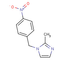56643-86-8 2-METHYL-1-(4-NITROBENZYL)-1H-IMIDAZOLE chemical structure
