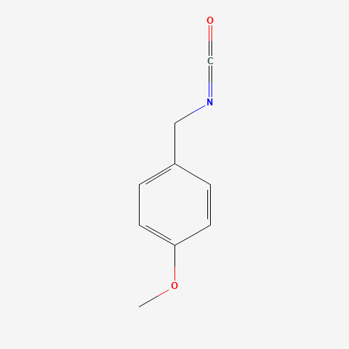 56651-60-6 4-Methoxybenzyl isocyanate chemical structure