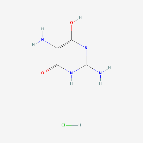 56830-58-1 2,5-Diamino-4,6-dihydroxypyrimidine hydrochloride chemical structure