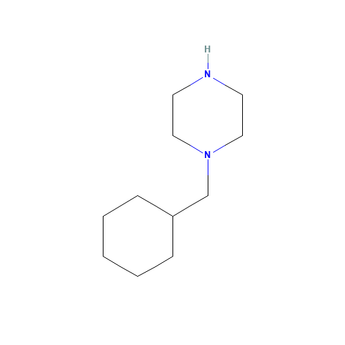 57184-23-3 1-(CYCLOHEXYLMETHYL)PIPERAZINE chemical structure