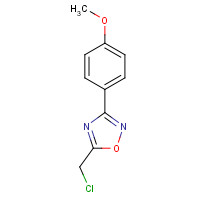 57238-76-3 5-(CHLOROMETHYL)-3-(4-METHOXYPHENYL)-1,2,4-OXADIAZOLE chemical structure