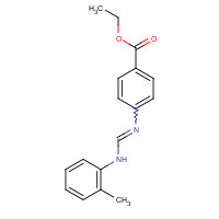 57834-33-0 Ethyl 4-[[(methylphenylamino)methylene]amino]benzoate chemical structure