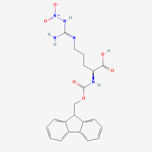 58111-94-7 FMOC-ARG(NO2)-OH chemical structure
