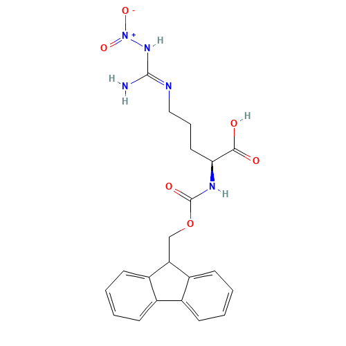 58111-94-7 FMOC-ARG(NO2)-OH chemical structure