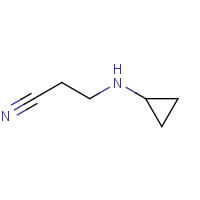 58196-47-7 3-(CYCLOPROPYLAMINO)PROPIONITRILE chemical structure