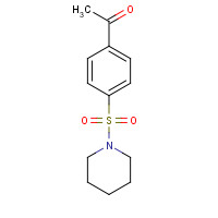 58722-34-2 1-[4-(PIPERIDINE-1-SULFONYL)-PHENYL]-ETHANONE chemical structure